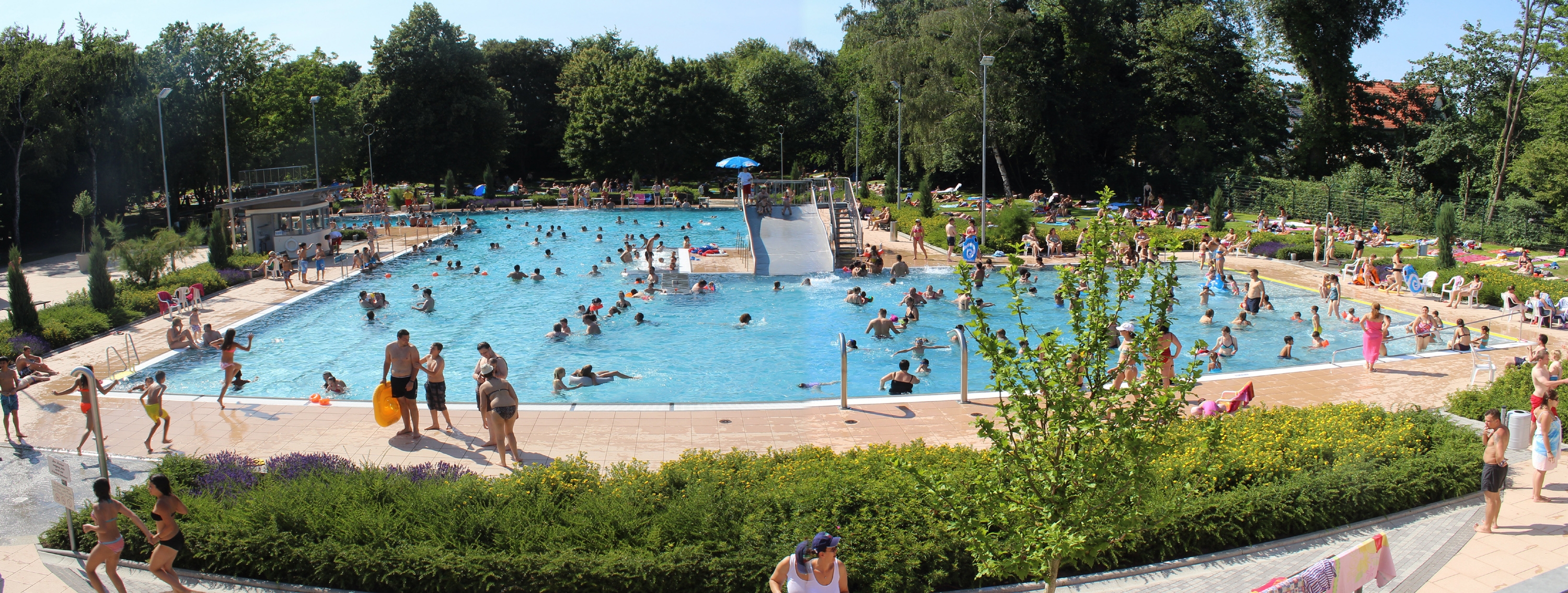 Impression aus dem Parkbad.