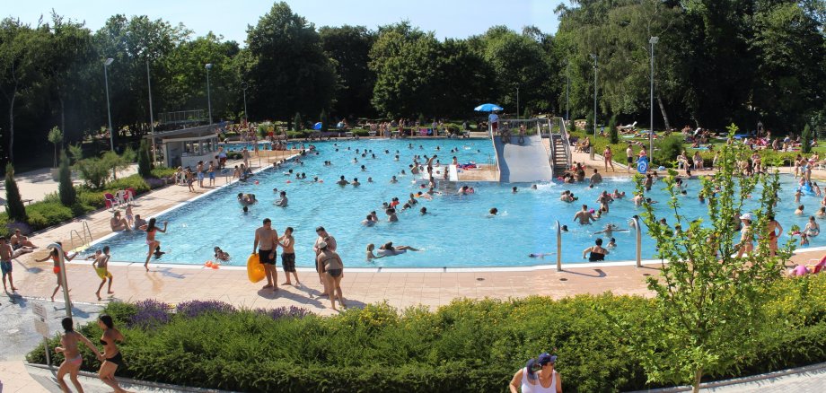 Impression aus dem Parkbad.