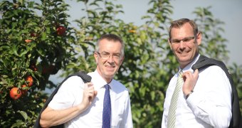 Seitz und Jirasek Franz Jirasek und Christian Seitz.