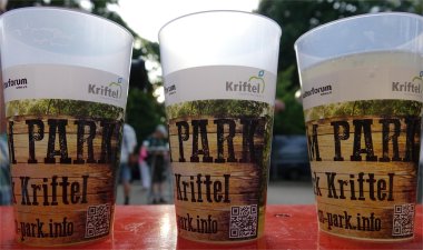 Die Festival-Becher.