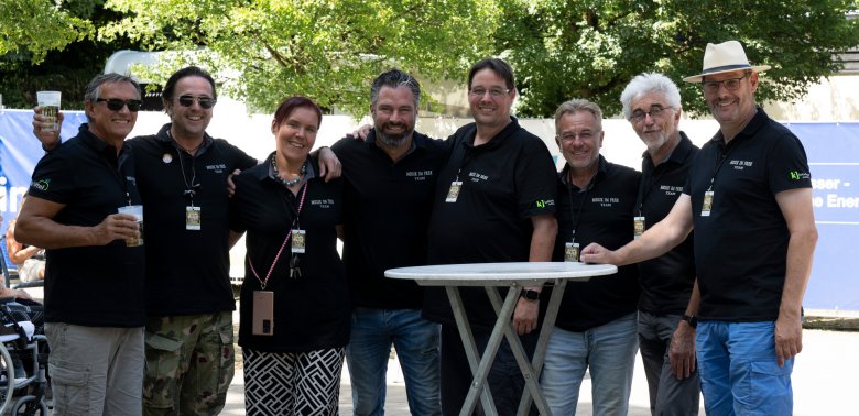Das Orgateam.