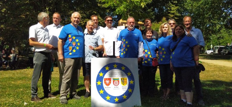 Vertreter des Städtepartnerschaftsvereins.