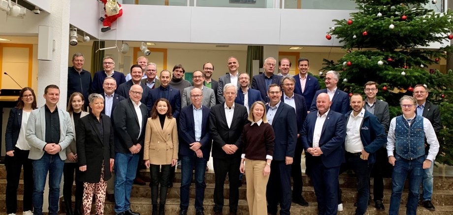 Die Bürgermeister/innen der AG Süd beim Gruppenbild.
