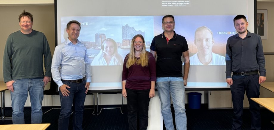 Die TEilnehmer am Anlaufgespräch Kommunale Wärmeplanung.