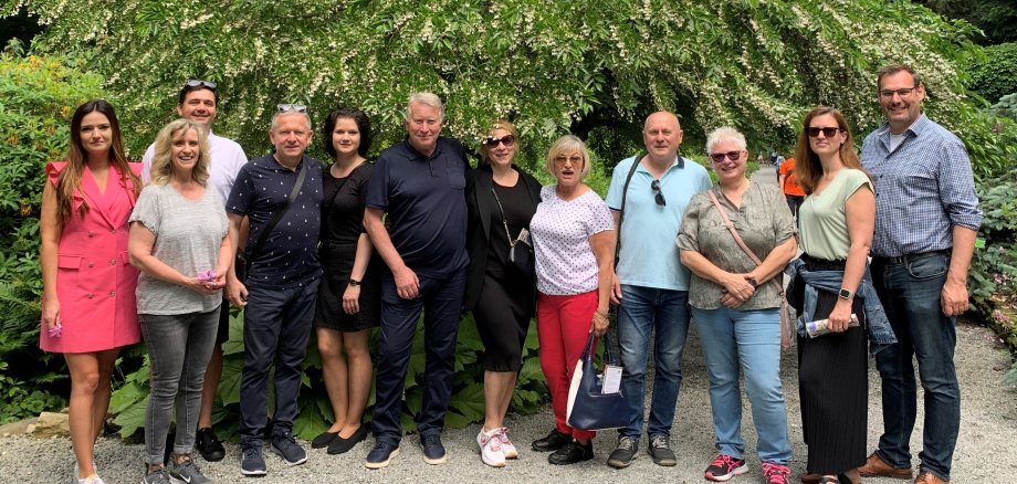 Die Krifteler Delegation mit Gastgeber/innen in Polen.