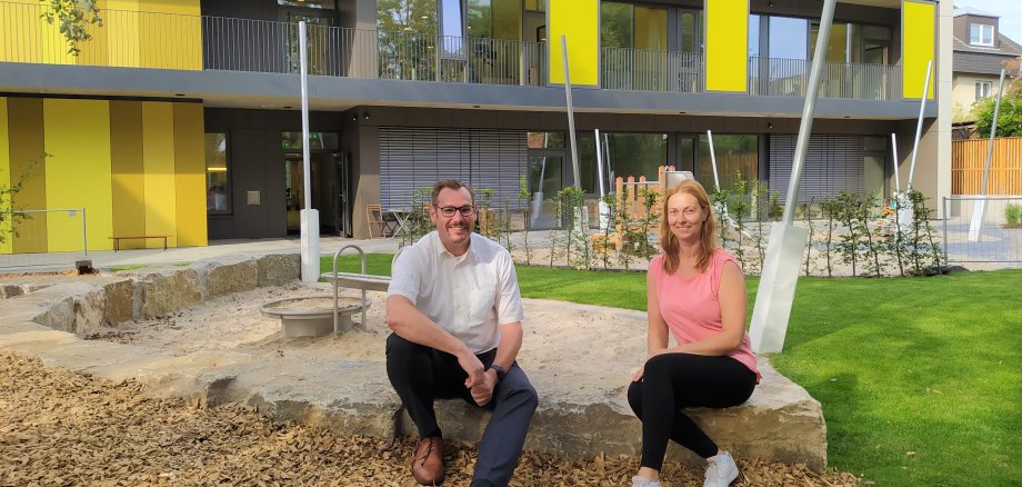 Die Kita St. Vitus kurz nach der Eröffnung.