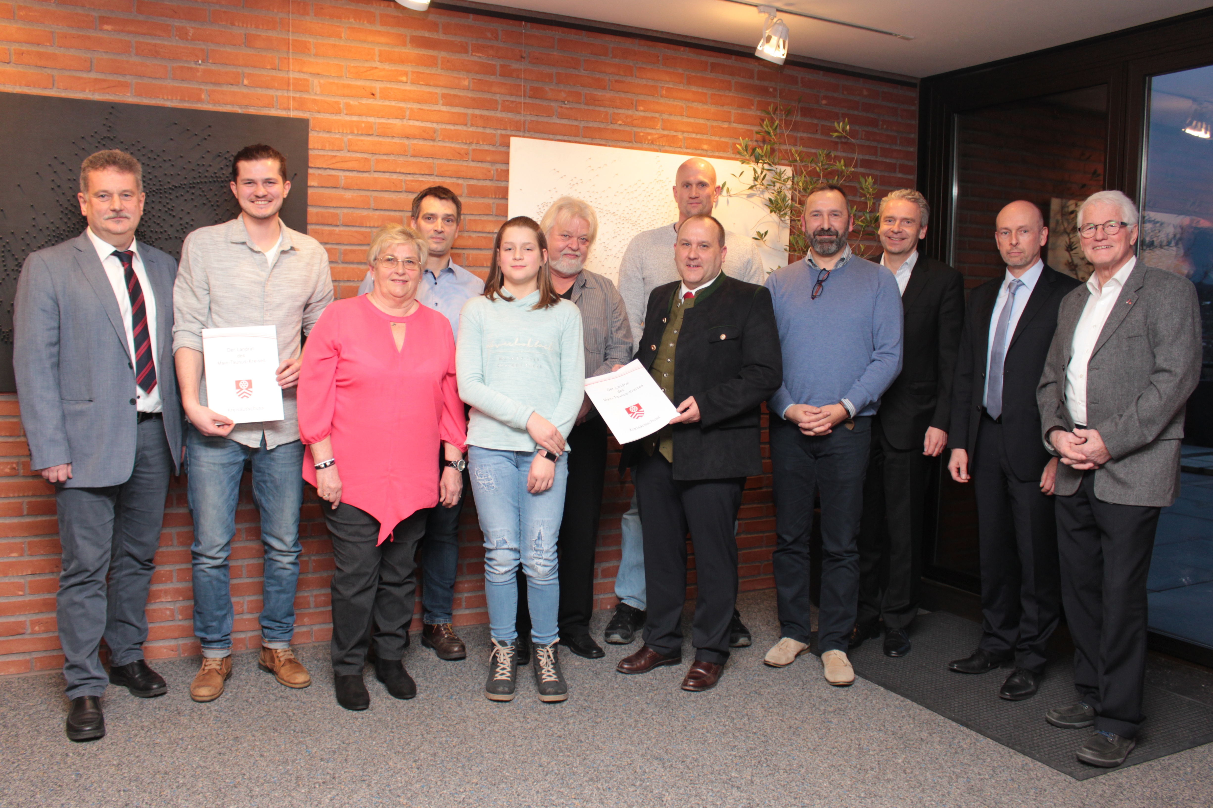 Bürger mit Zivilcourage wurden geehrt.