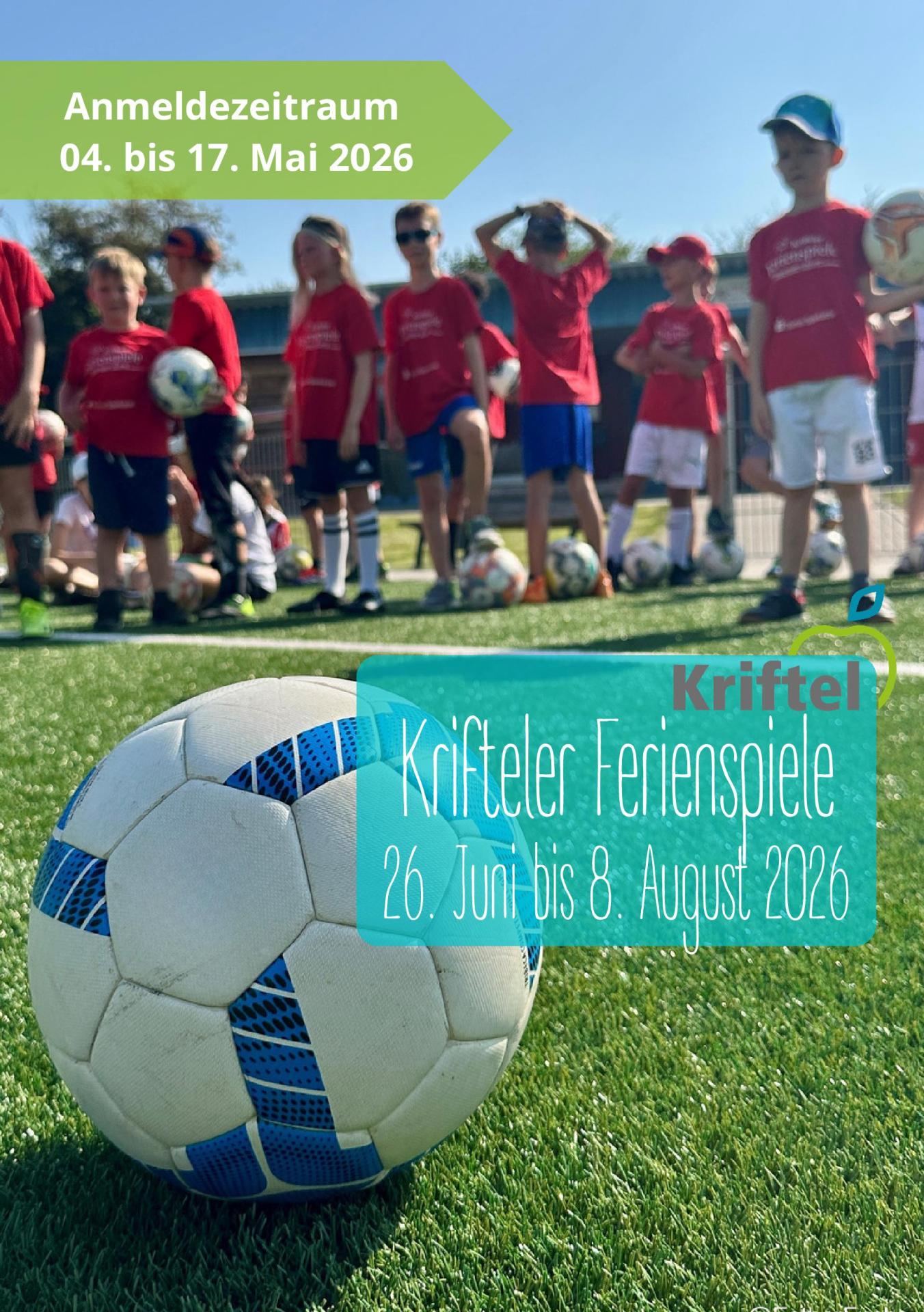 Das Cover des Ferienspielprogramms.