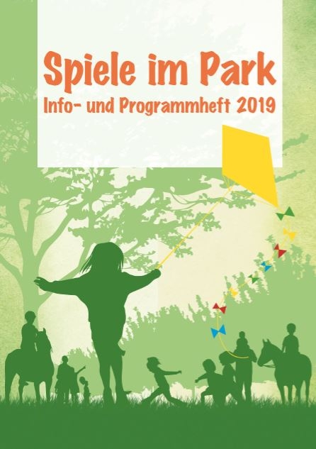 Das grüne Cover des Programmheftes.