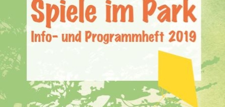 Das grüne Cover des Programmheftes.