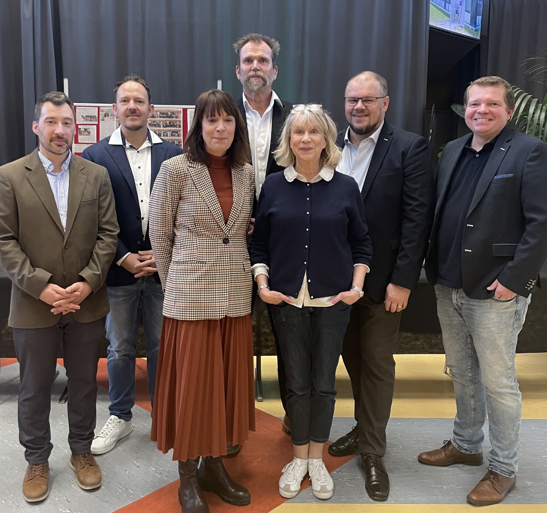 Das Schulleitungsteam.