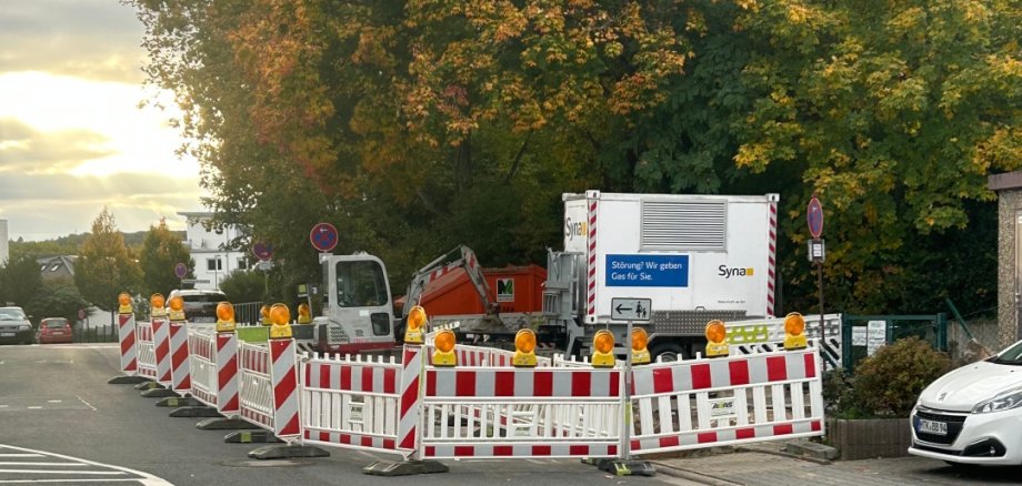 Die Baustelle.