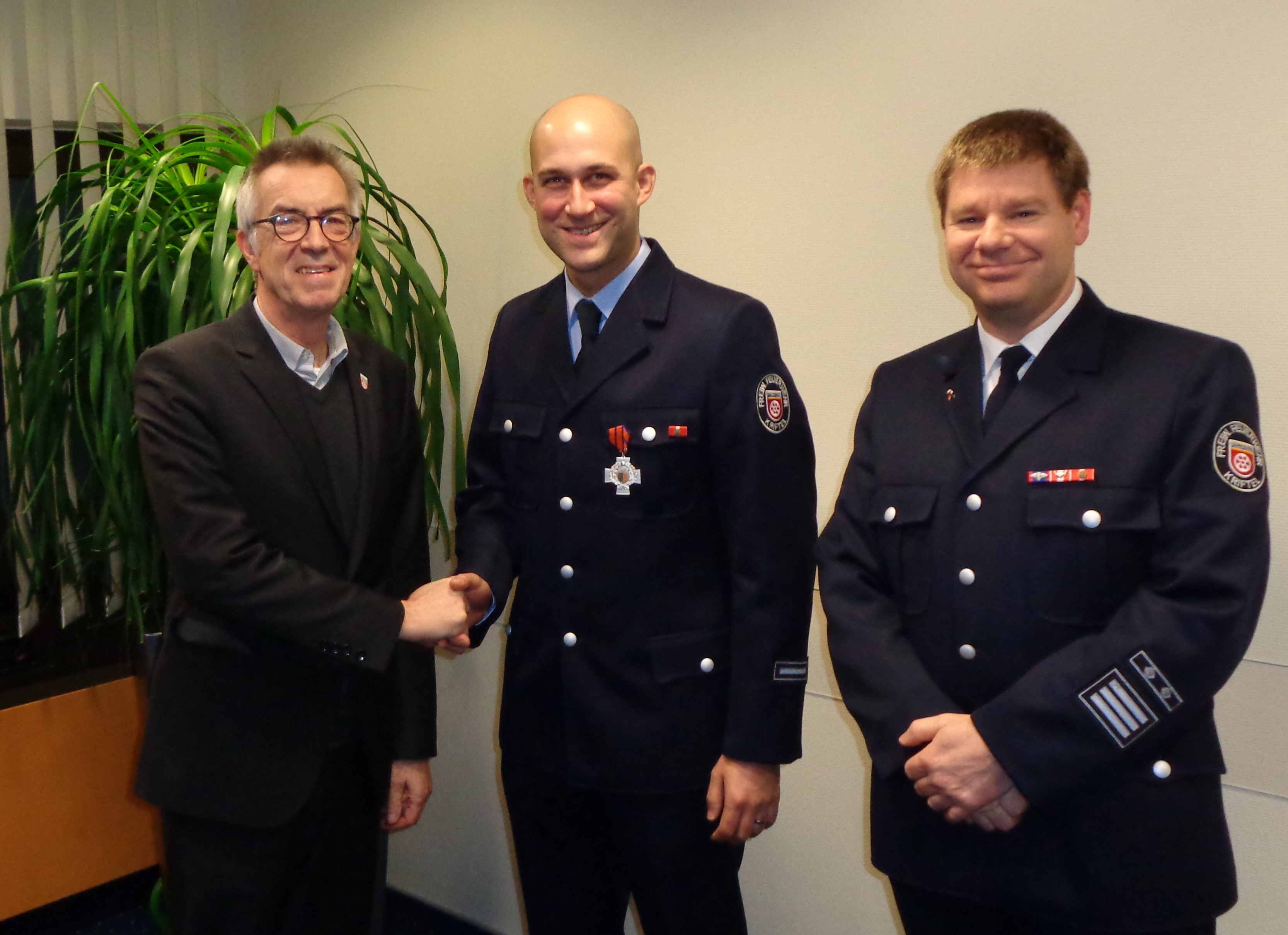 Fr4anz Jirasek, Simon Stadi-Willms und Patrick Kilian.