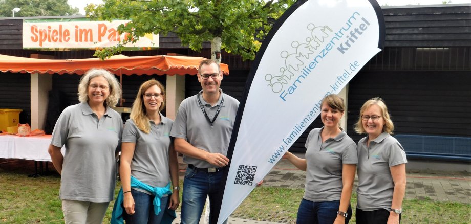 Das Organisationsteam des Familienbrunchs.