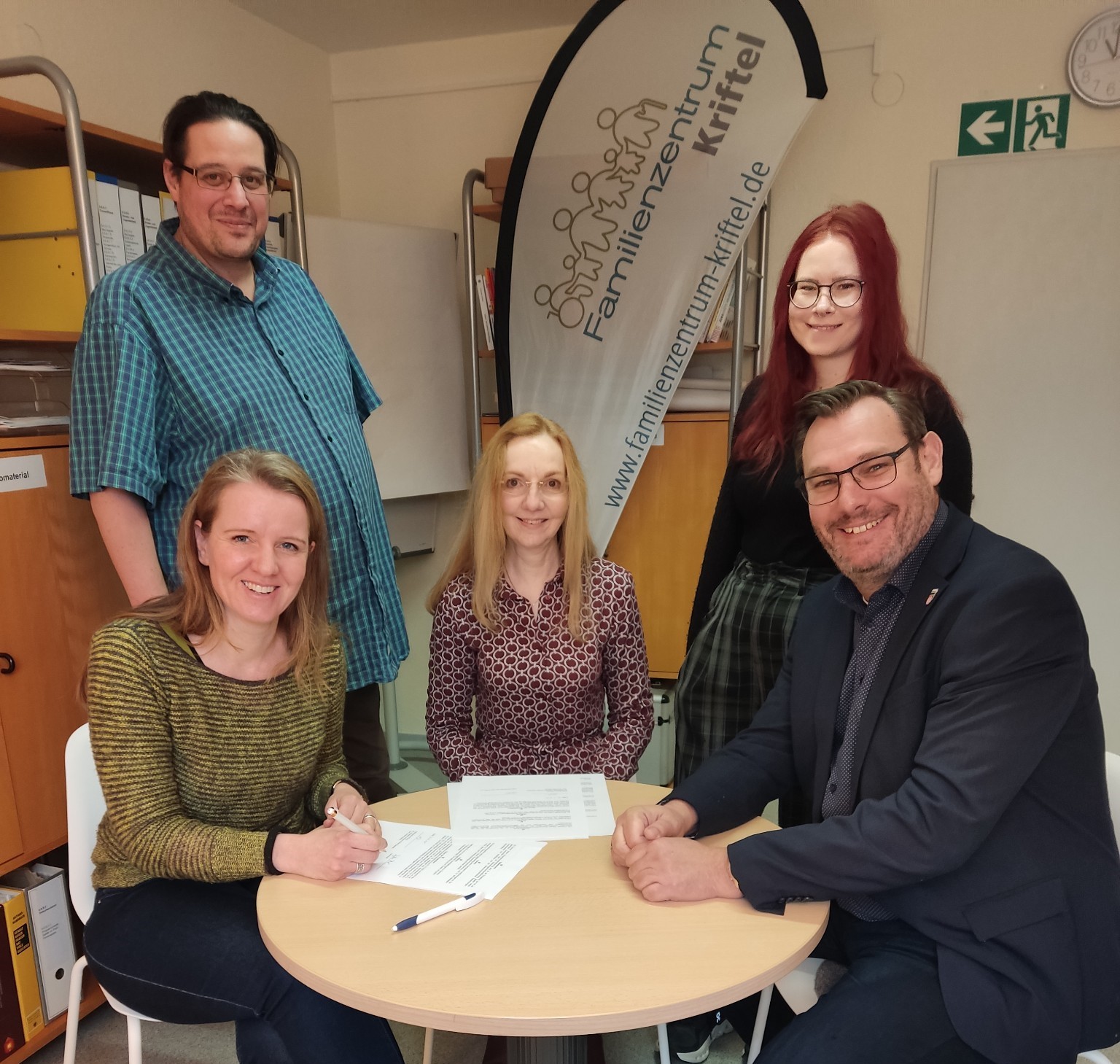 Seitz, Rauh und Krempel mit Vertrag.