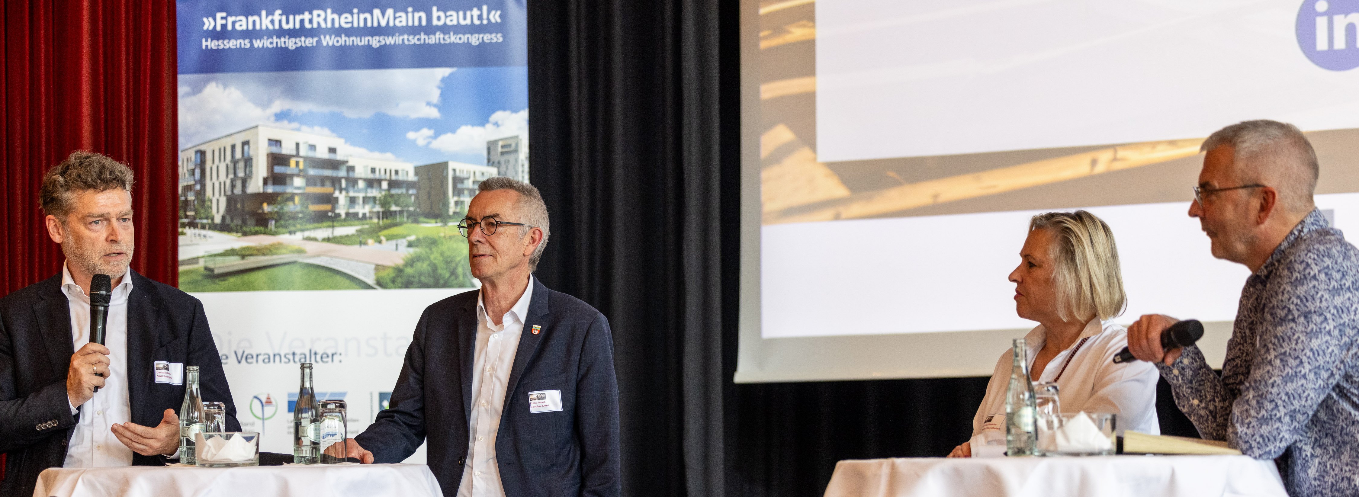 Franz Jirasek auf dem Podium.