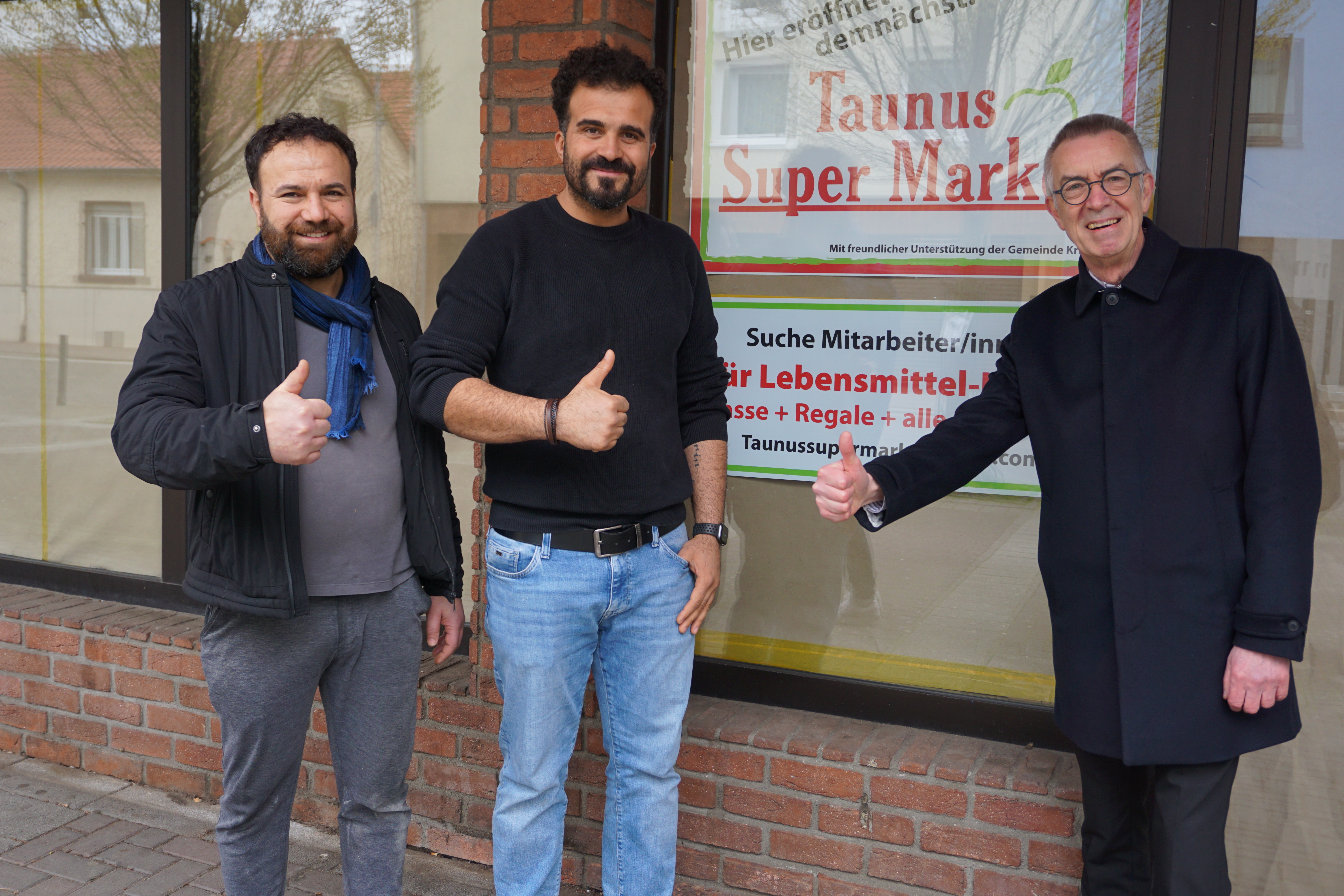 Jirasek mit den neuen Pächtern.