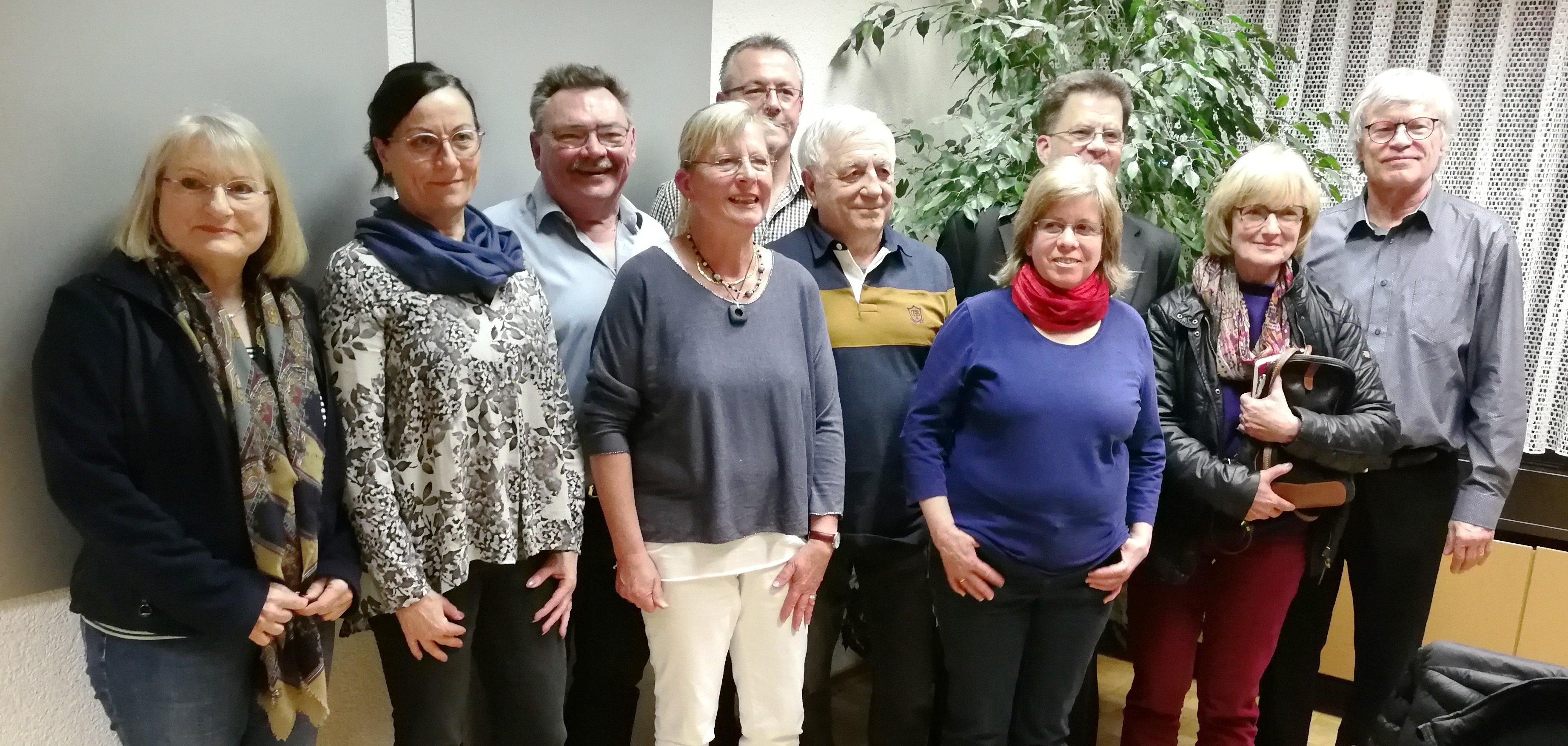 Der neue Vorstand des Gesangverein Liederkranz.