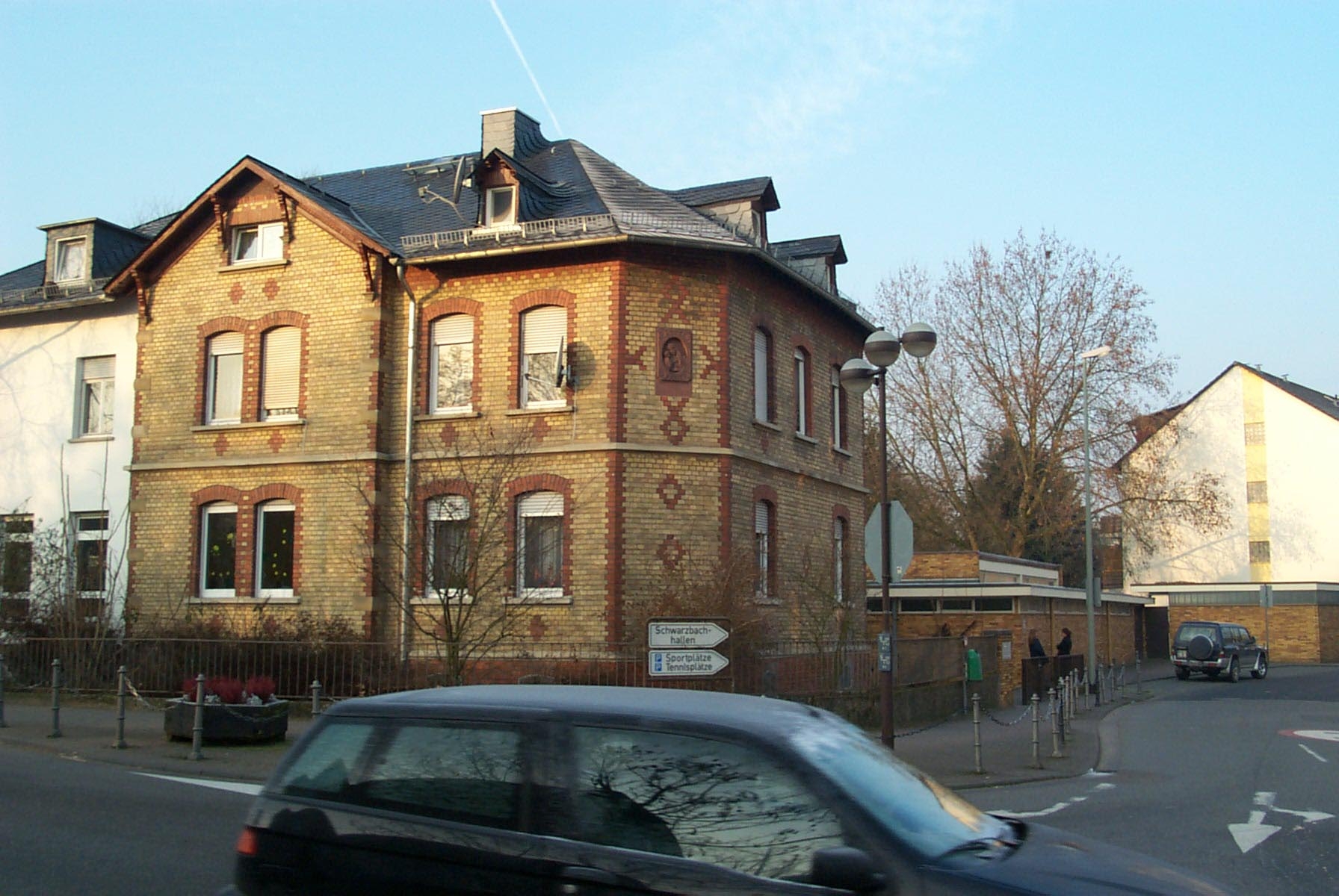 Das denkmalgeschützte Haus an der Bleichstraße.