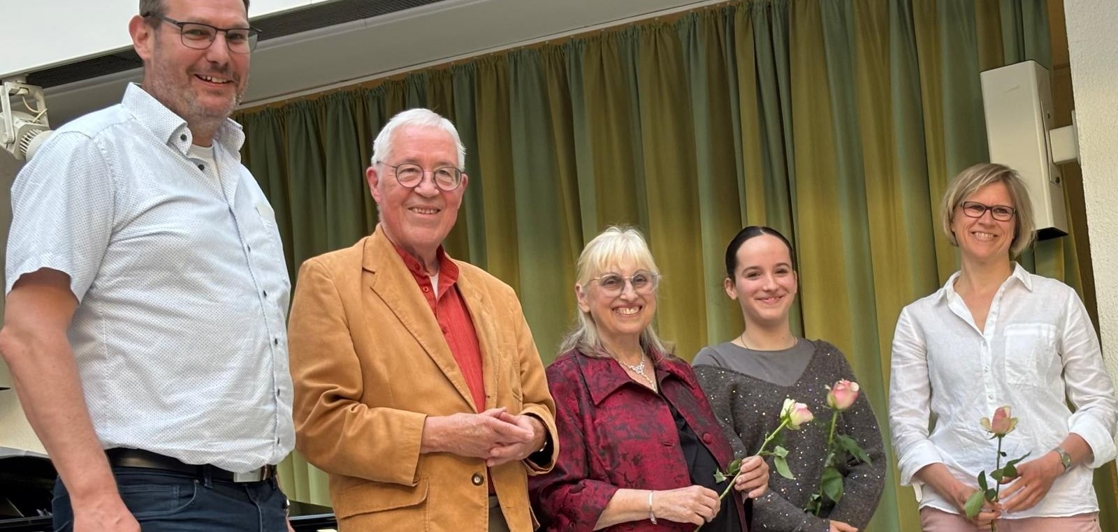 Die Akteure mit Vollmert und Seitz.