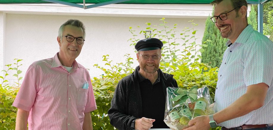 Horst Raab mit Seitz und Jirasek
