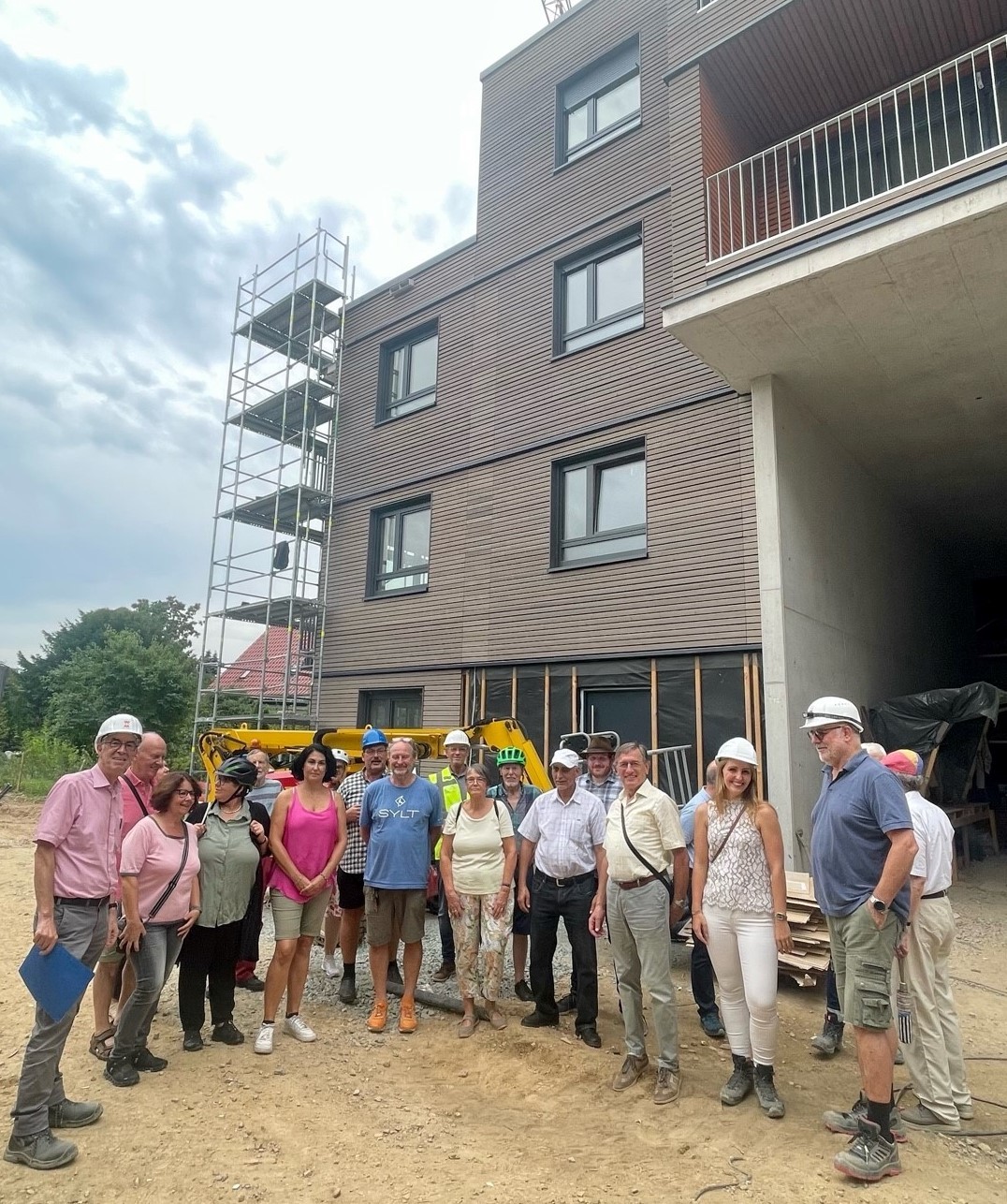 Die Gruppe der Gemeindevertreter/innen.