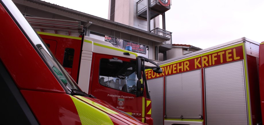 Das Feuerwehrhaus in der Schulstraße