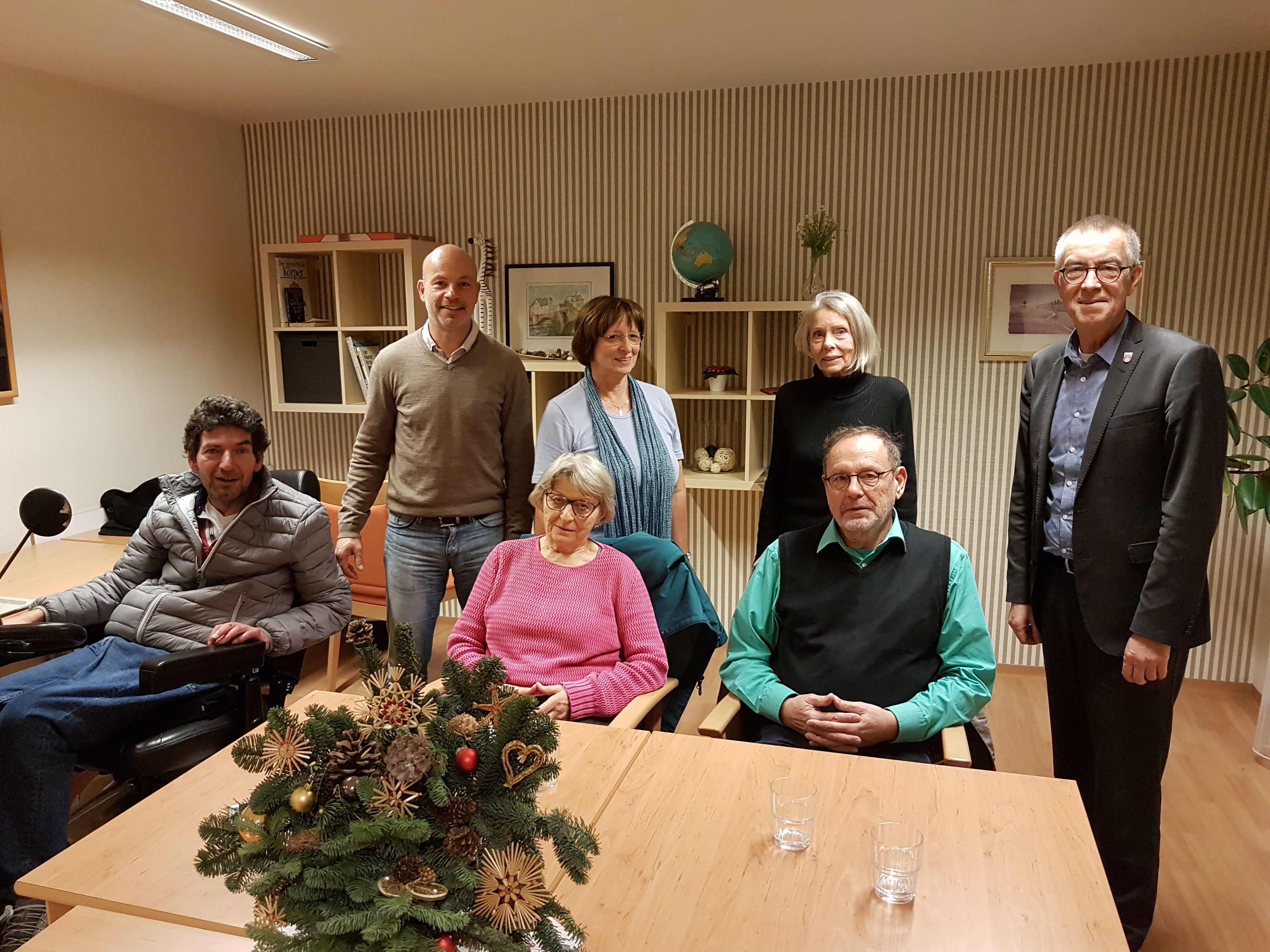 Die Mitglieder des Bündnis Barrierefreies Kriftel.