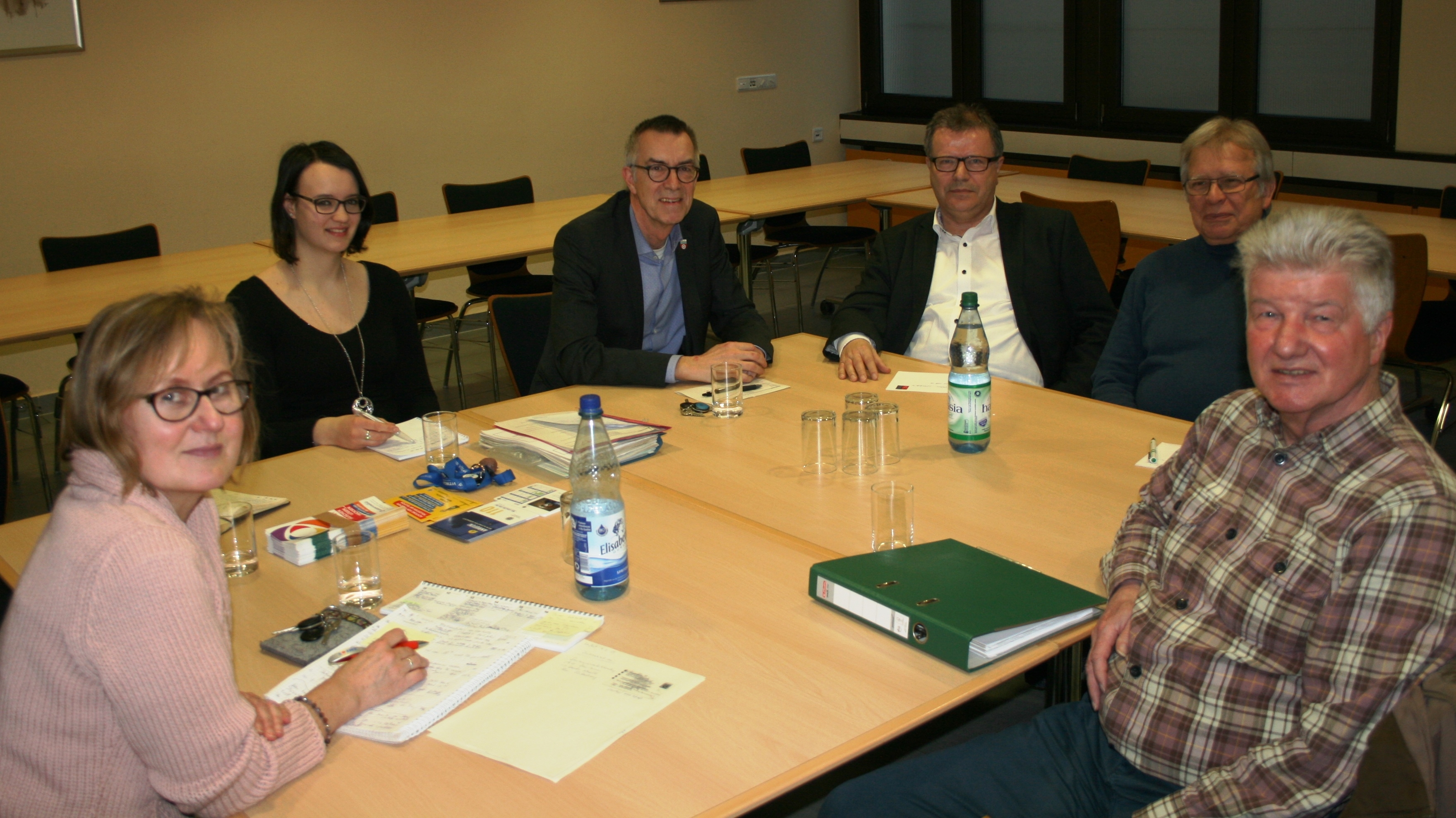 Ein Treffen der Sicherheitsberater für Senioren im Rathaus.