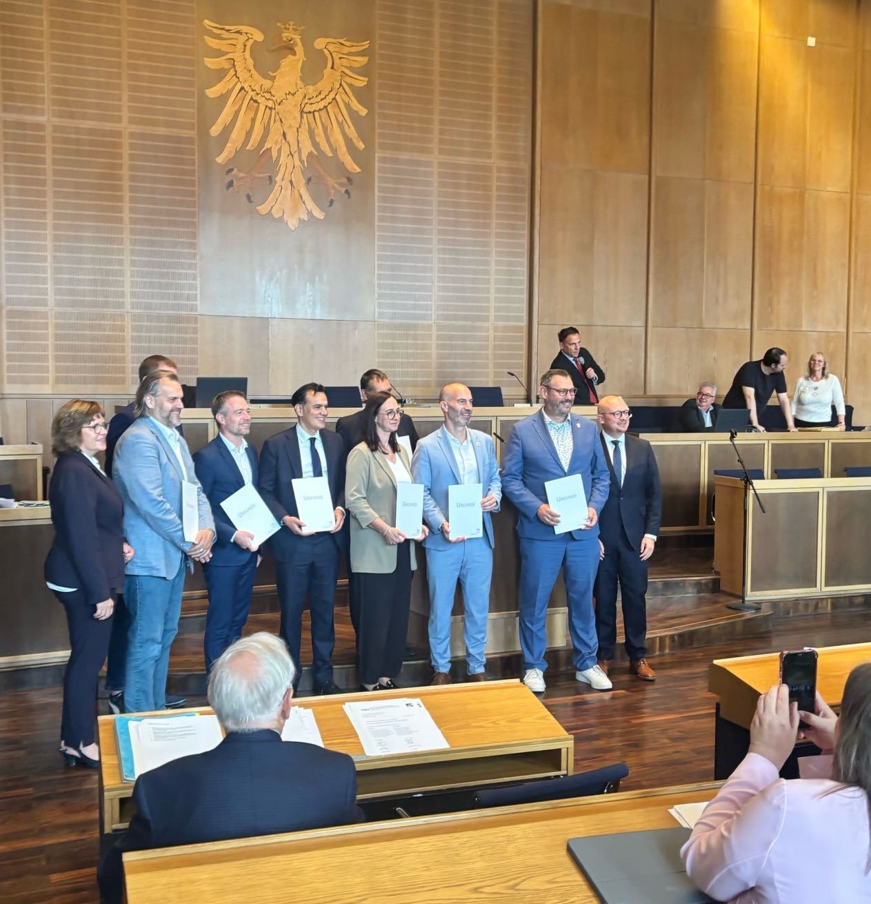 Vereidigung der Vorstands im Regionalverband.