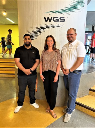 Das Berufsorientierungsteam der WGS.