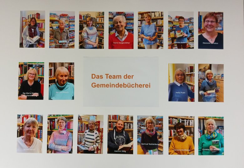 Das Bücherei-Team.