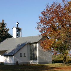 Blick auf die Bonifatiuskapelle