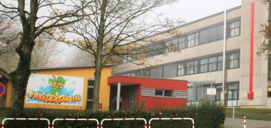 Das Freizeithaus neben der Weingartenschule.