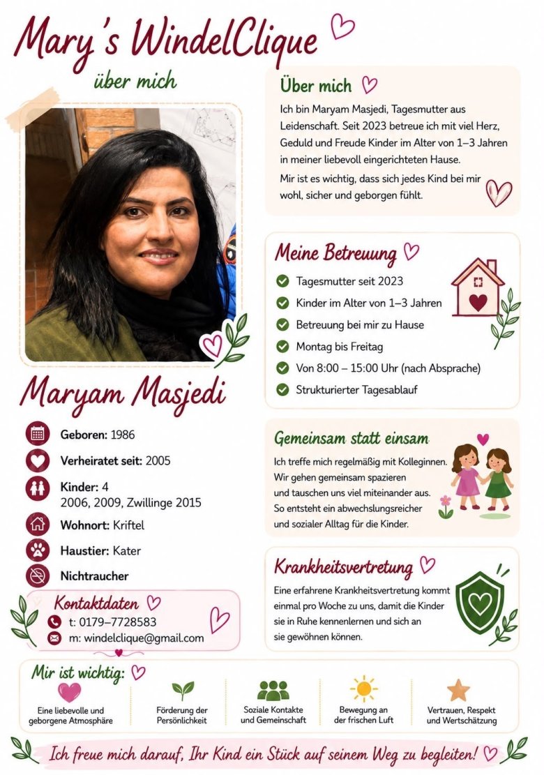 Ein Porträt von Maryam Masjedi.