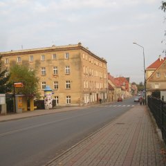 Stadtansicht von Pilawa Gorna