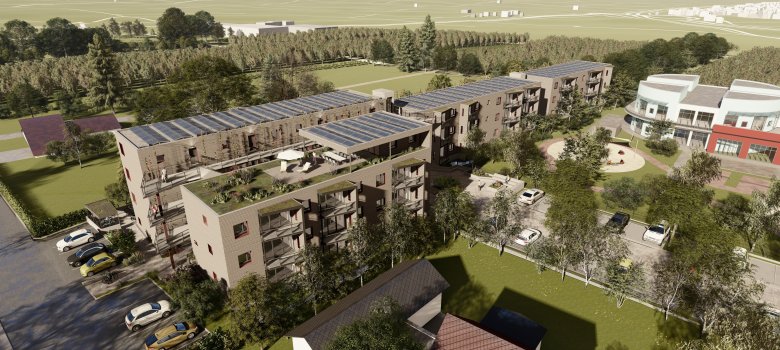 Entwurf Bauprojekt Raiffeisenstraße