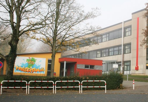 Das Freizeithaus neben der Weingartenschule.