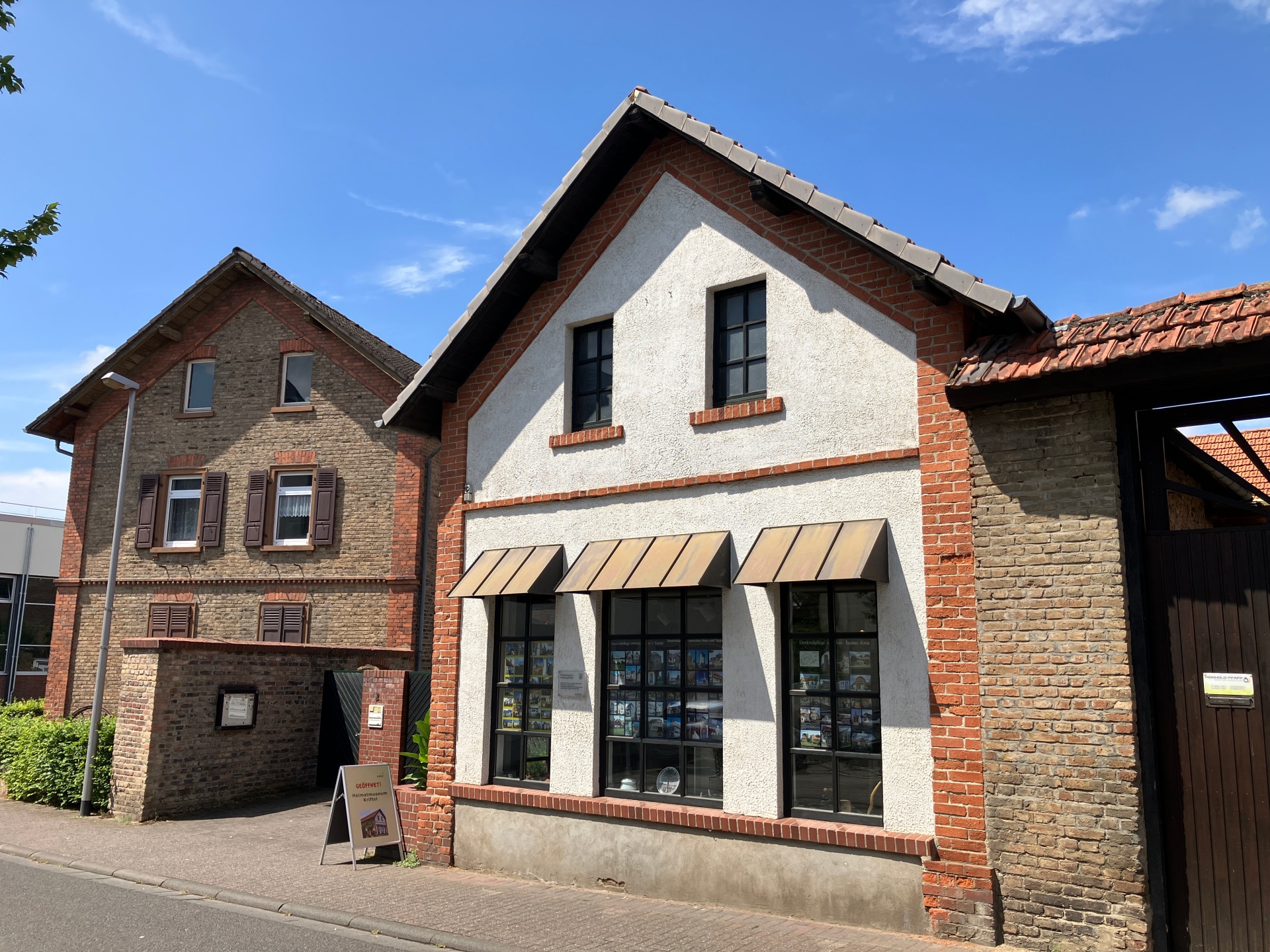 Das Heimatmuseum.