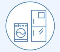 Modern vector line icon of waste sorting, recycling. Garbage col