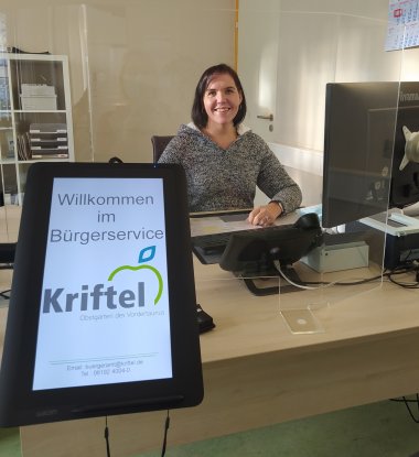 Katrin Scheurich, die Leiterin des Bürgerservice.